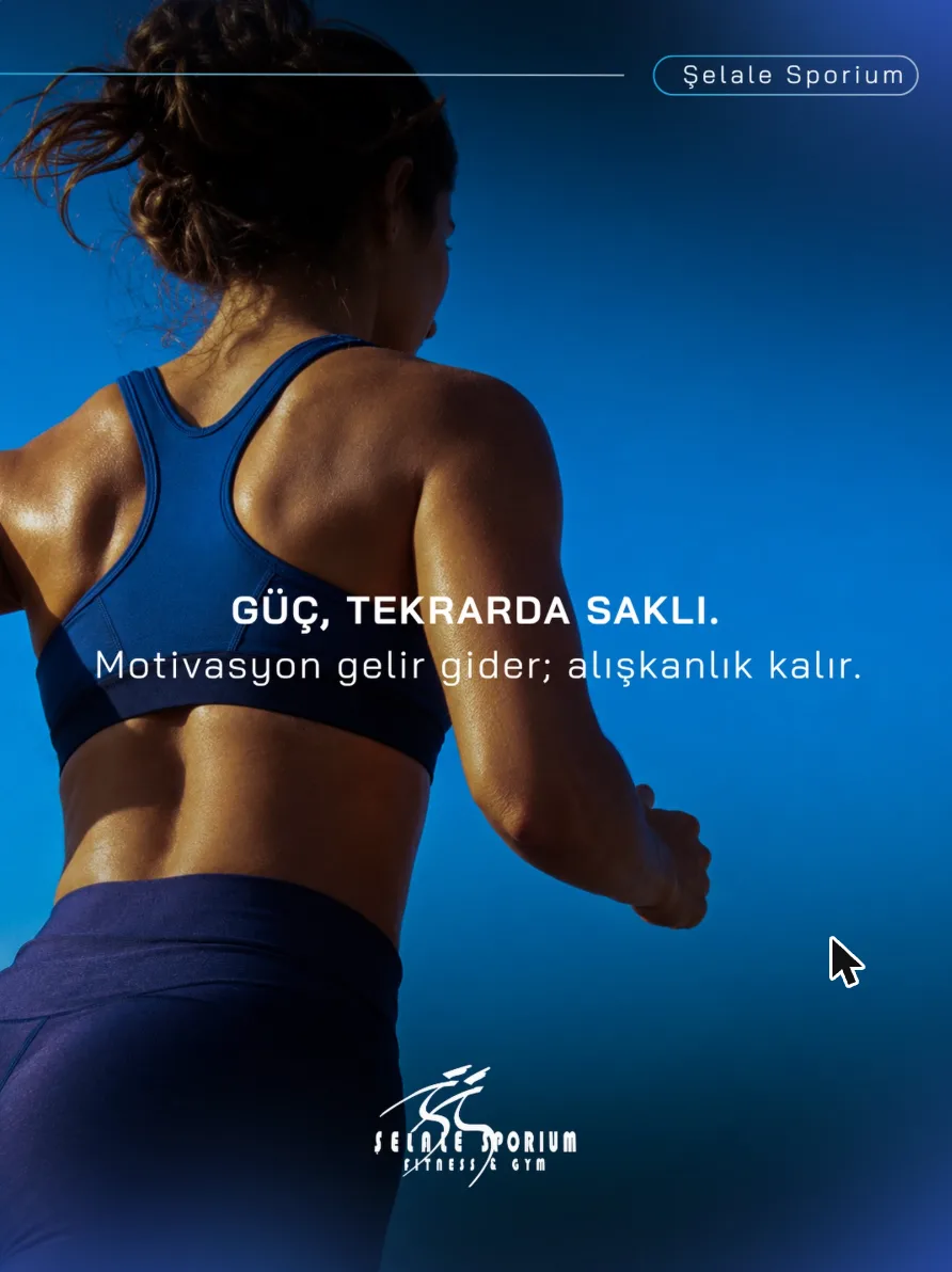 Güç, tekrarda saklı. Motivasyon gelir gider, alışkanlık kalır
